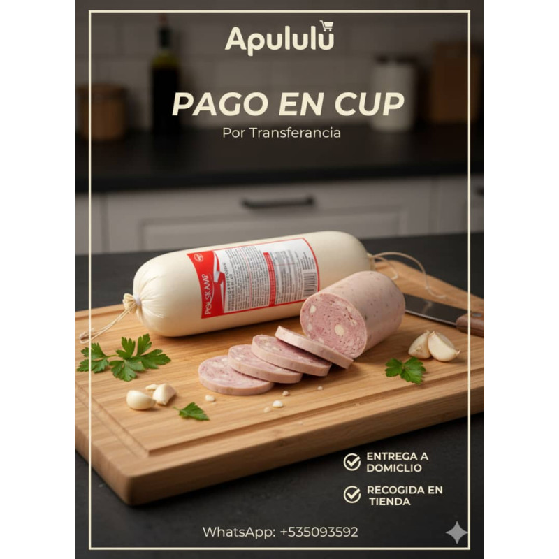 Mortadela al Ajo 500gr